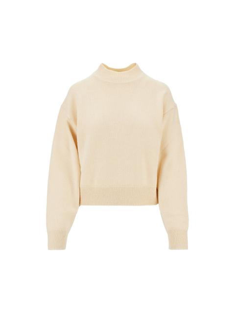 PINKO Pinko Wool and Cashmere Sweater Beige Women