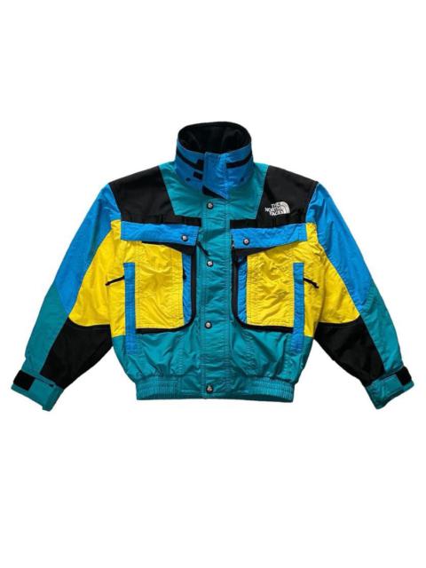 Other Designers Vintage the north face ski wear bomber jacket colour block