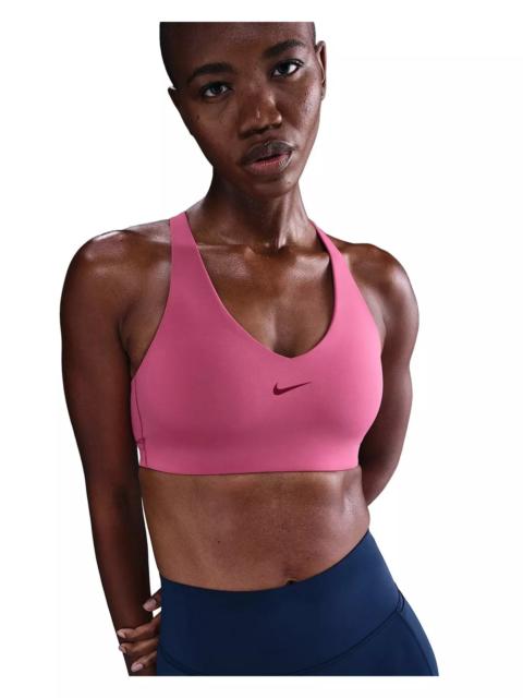 Nike Women's Universa Medium-Support Padded Sport Bra -Beet Purple
