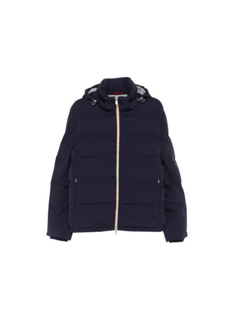 Brunello Cucinelli Brunello Cucinelli Blue Jackets - Hooded Jackets Men