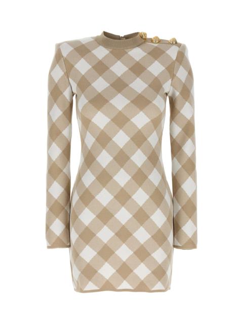 Balmain Vichy Dress