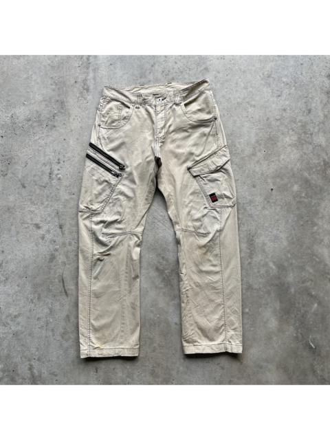 Other Designers Stay Dirty - 8 POCKET💥 Vintage Hummer Faded Dirty Multipocket Cargo Pants