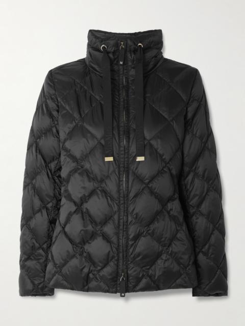 Max Mara Cube Belted Padded Quilted Shell Down Jacket