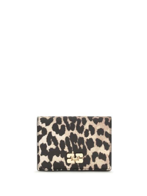 GANNI Ganni Women Bou Animal Print Card Holder