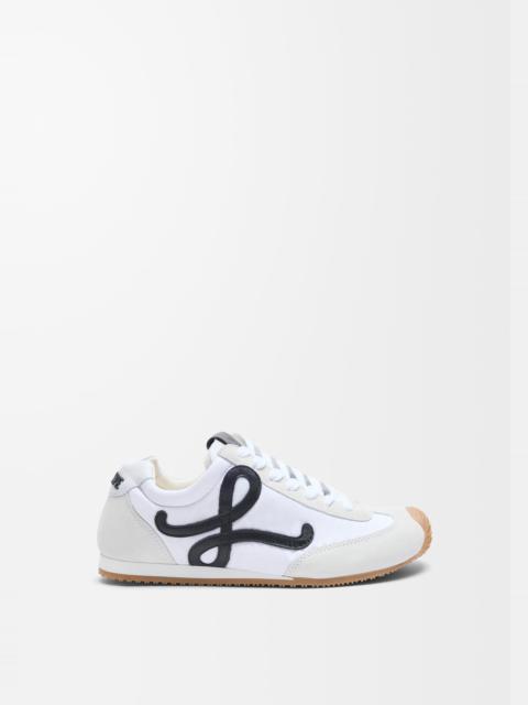 Loewe Ballet Runner 2.0 in nylon and calfskin