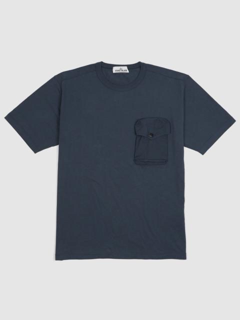 Stone Island Stone Island Crew Neck Short Sleeve T-Shirt with Utility Pocket