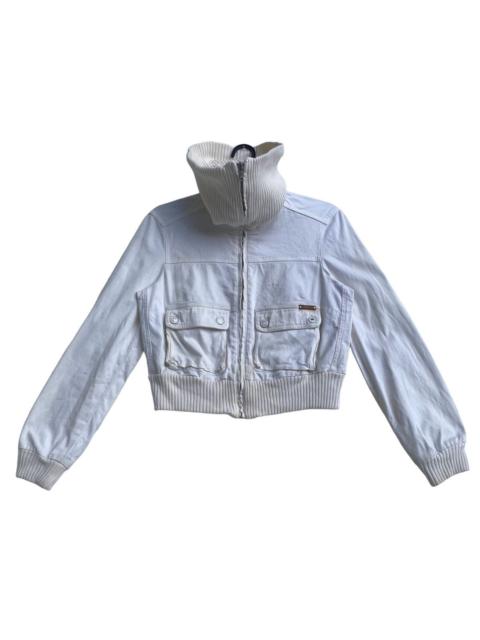 Dolce & Gabbana Rare Dolce and Gabbana D&G high colar crop jacket
