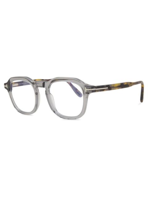 TOM FORD Tom Ford Blue Light Block Square Men's Eyeglasses FT5836-B 020 49
