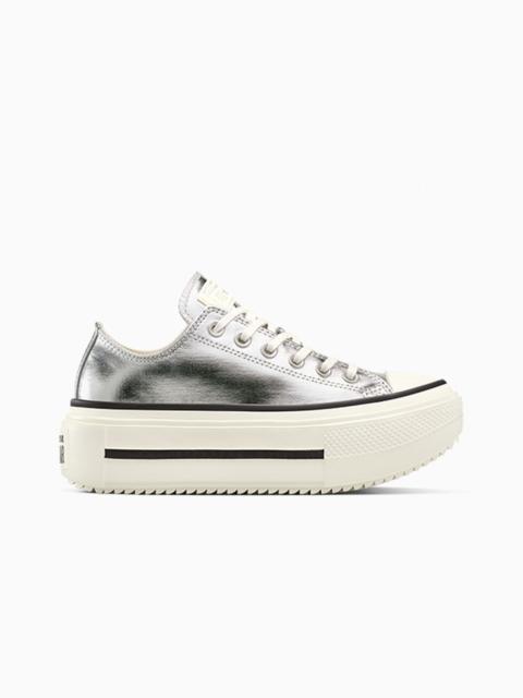 Converse Chuck Taylor All Star Lift Double Stack Platform Metallic