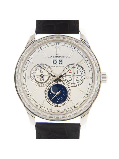 Chopard Chopard L.U.C Perpetual Automatic Lunor One Chronometer Diamond White Dial Men's Watch 171927-1001