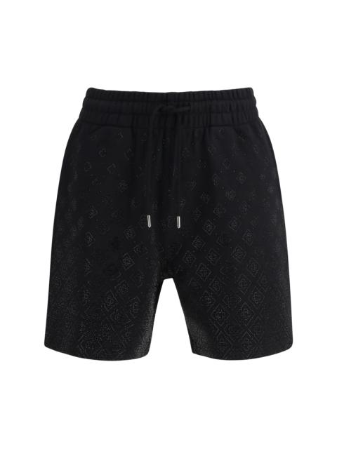 CASABLANCA Casablanca Men Crystal Monogram Sweatshort