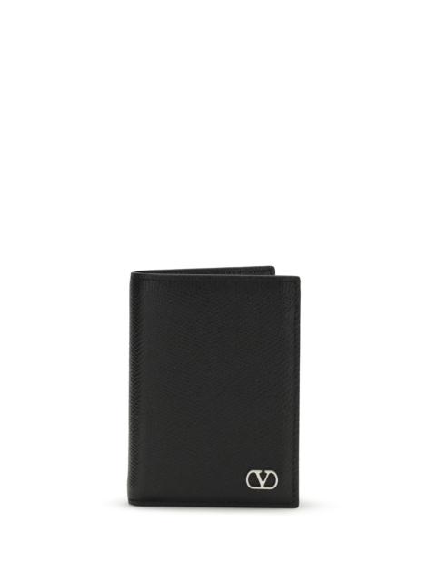 Valentino Valentino Garavani Men Vlogo Signature Card Holder