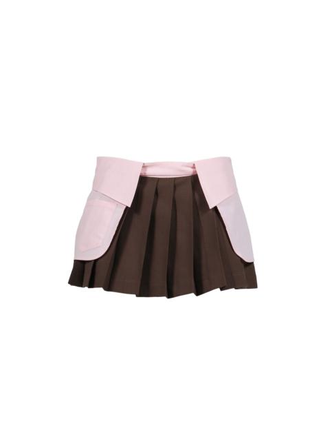 ASHLEY WILLIAMS PINK COLLAR MINI SKORT / PNK
