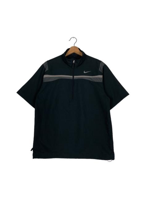 Nike Nike Golf Half Zip Turtle Neck Shor Sleeve Shirt #0883-C39