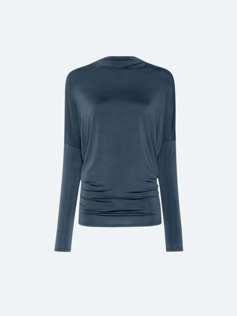 LAPOINTE Jersey Blouson Top