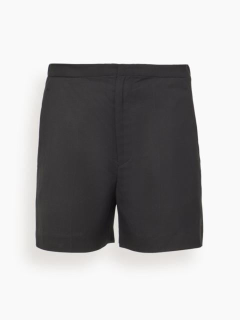 Loulou de Saison Simai Tailored Mini Shorts in Black