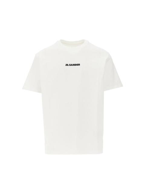 Jil Sander LOGO PRINT COTTON T-SHIRT