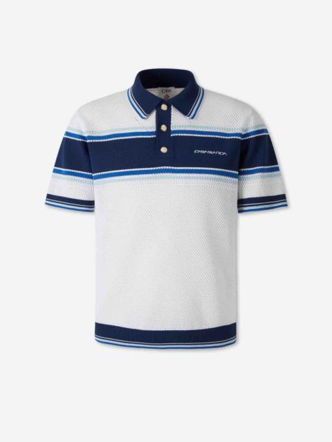 CASABLANCA KNIT POLO SHIRT