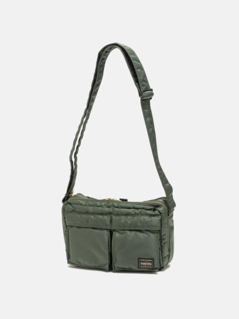 PORTER TANKER Sling Bag w/ Zip Sage Green