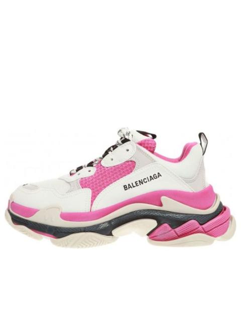 (WMNS) Balenciaga Triple S 'Pink White' 524039W09OM9021