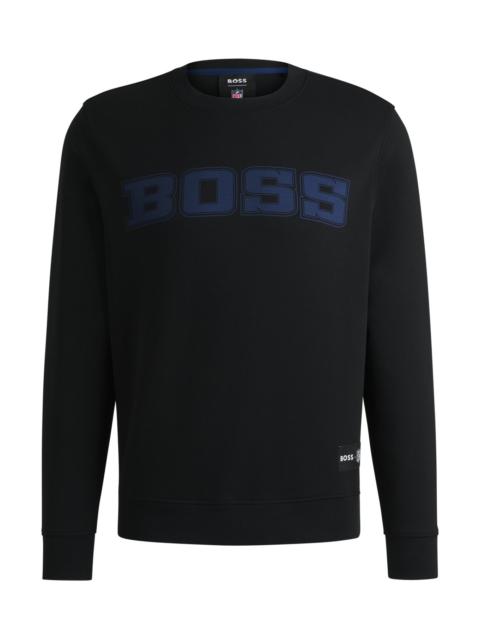 BOSS BOSS X NFL REGULAR-FIT SWEATSHIRT WITH SPECIAL BRANDING