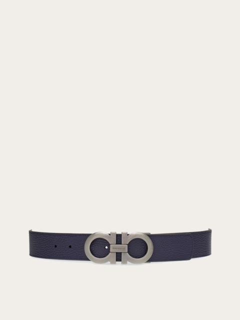 FERRAGAMO Reversible and adjustable Gancini belt