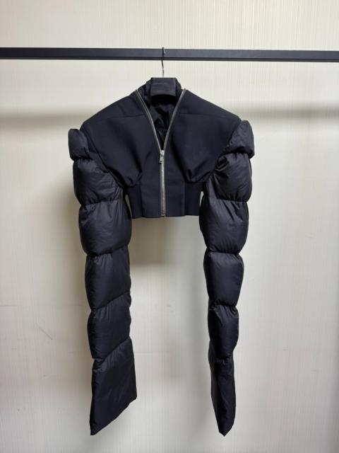 Rick Owens Rick Owens 21FW Short Tatlin Padded Shoulder Down Jacket