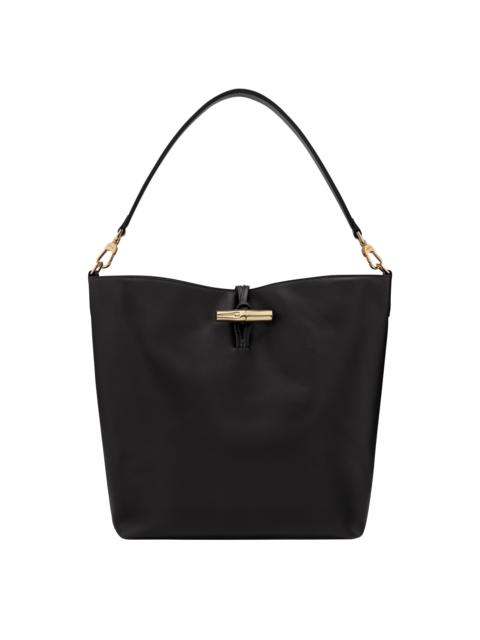 Longchamp Le Roseau M Hobo bag Black - Leather