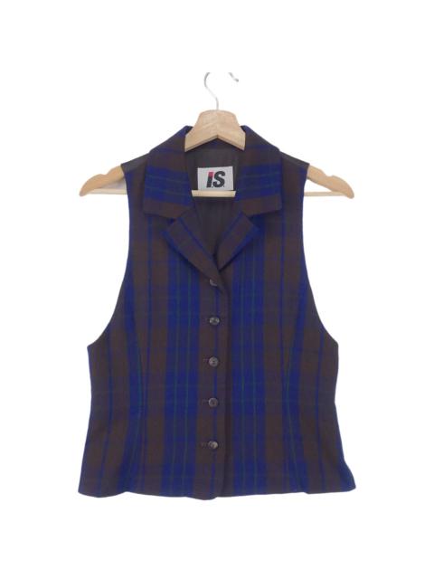 ISSEY MIYAKE Issey Miyake - Issey Miyake Tartan Vest