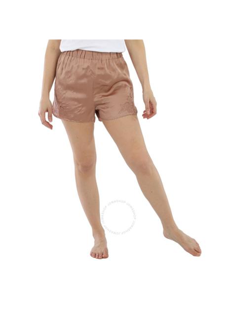 Other Designers Rouje Ladies Blush Soa Soft Satin Lingerie Shorts