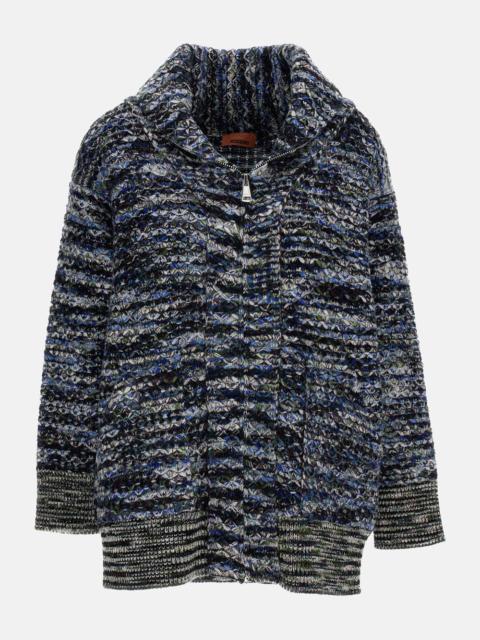 Missoni OVERSIZE FULL-ZIP CARDIGAN