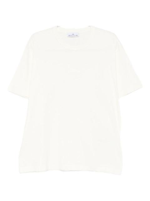 Stone Island Stone Island White Short-Sleeved T-Shirt
