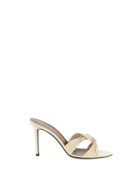 Giuseppe Zanotti Giuseppe Zanotti Clandestino White 90mm Sandals New & Authen