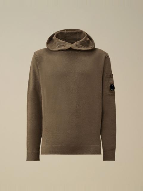 C.P. Company Soft Cotton Stretch Hooded Sweater