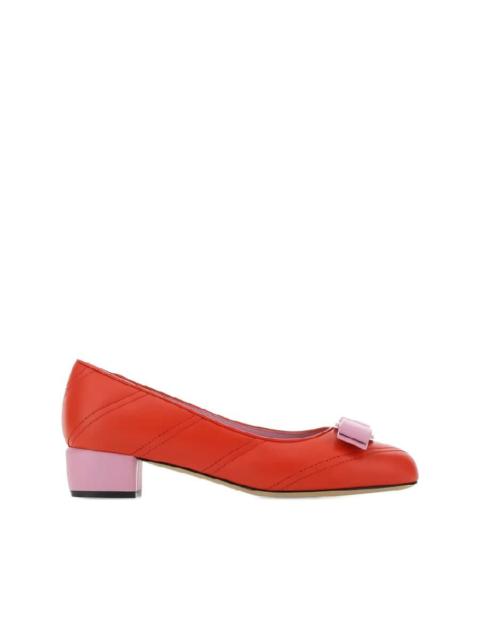 FERRAGAMO Ferragamo Womens Red Pumps Heels