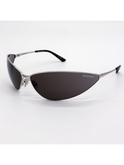 BALENCIAGA NEW BALENCIAGA BB0315S 004 SUNGLASSES SILVER UNISEX EYEWEAR