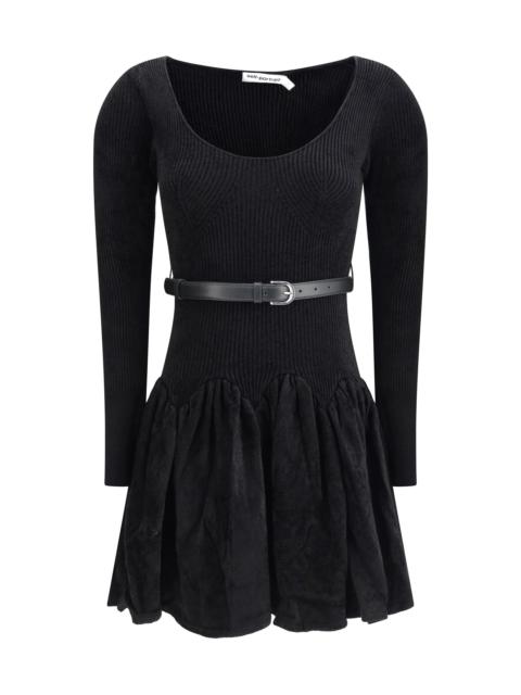 Self-Portrait Women Chenille Knit Dress