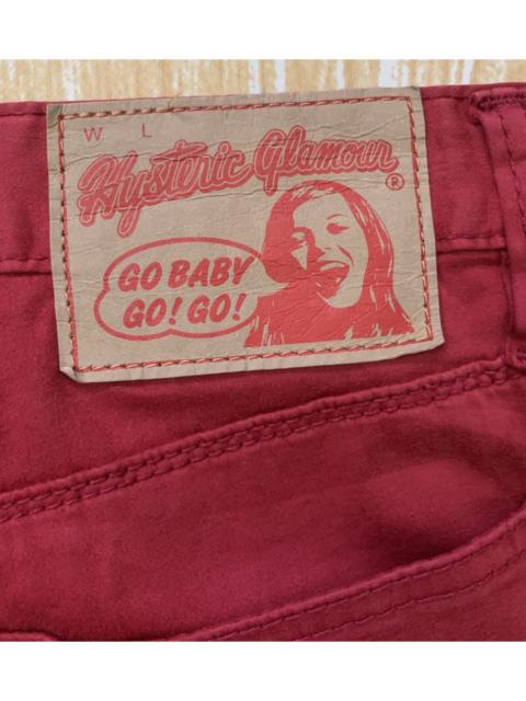 Hysteric Glamour Rare Iconic Hysteric Glamour Go Baby Go!Go! Skinny Jean Pant