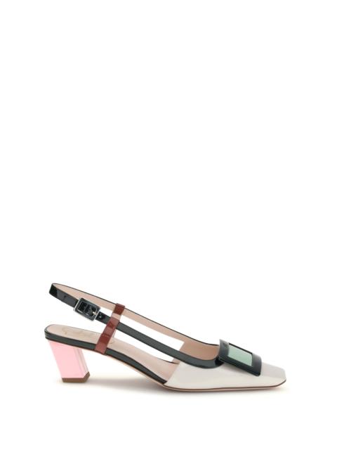 Roger Vivier Roger Vivier Belle Vivier Slingback Décolleté SQ17