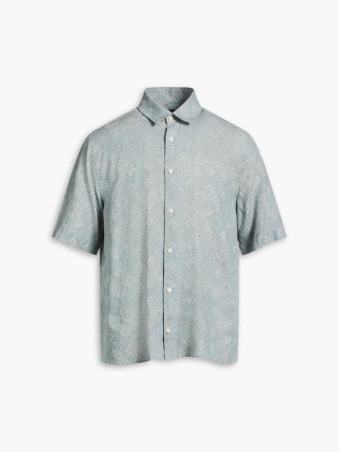 FRESCOBOL CARIOCA Castro printed linen shirt
