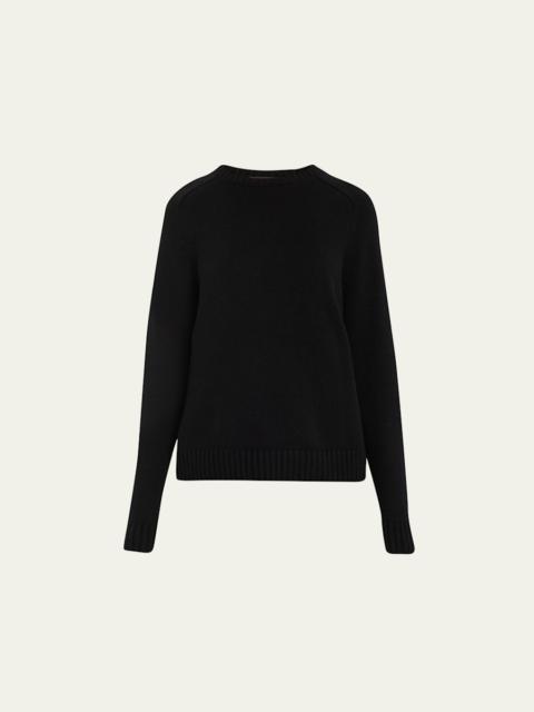 Loro Piana Neo Parksville Cashmere Crewneck Sweater