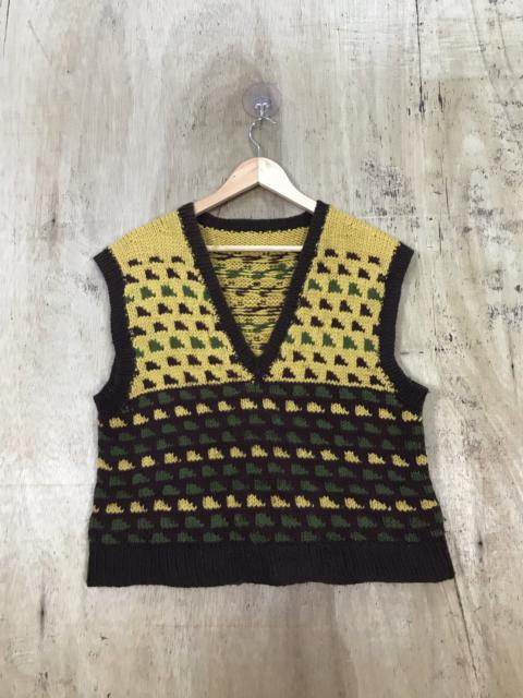 Other Designers Other - Unbrand Crochet Knit Sweater Vest