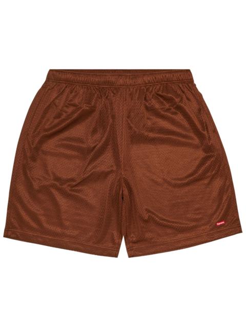 Supreme Supreme Small Box Baggy Mesh Short 'Brown'