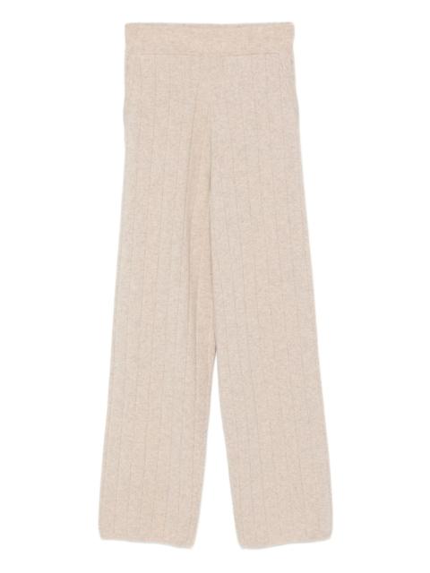Max Mara Max Mara Ribbed Cashmere Trousers