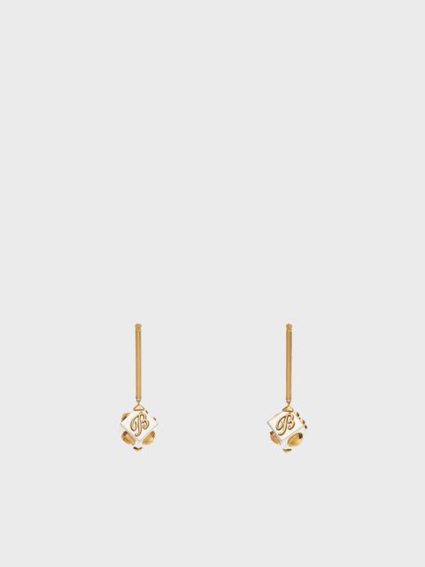 Blumarine METAL DROP EARRINGS