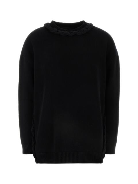 Valentino Black wool sweater