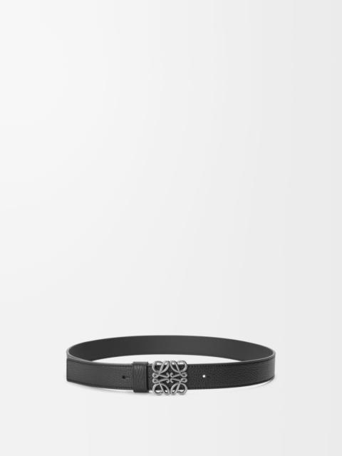 Loewe Chunky Anagram belt in supple grained calfskin