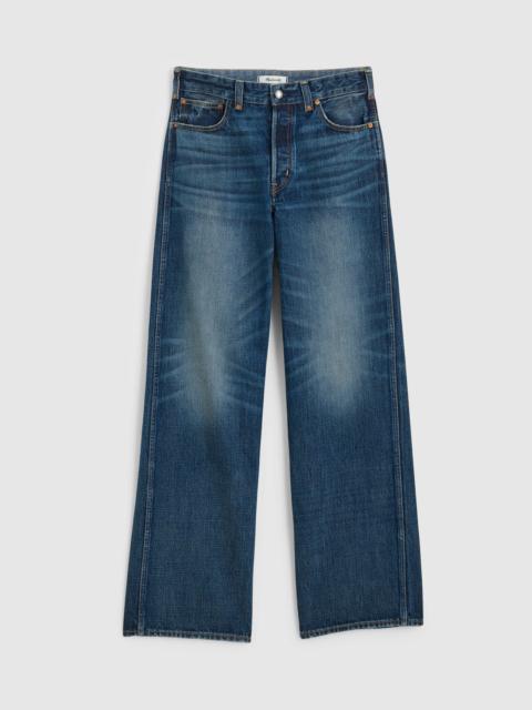 Madewell Low-Slung Baggy Jeans in Japanese Denim
