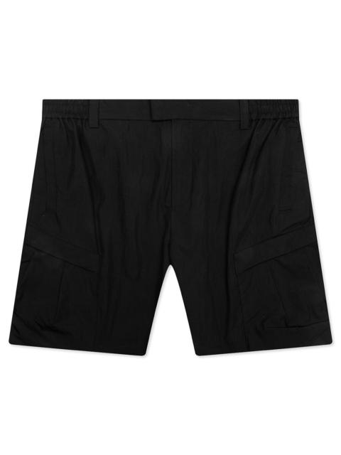REPRESENT TECH CARGO SHORT - JET BLACK