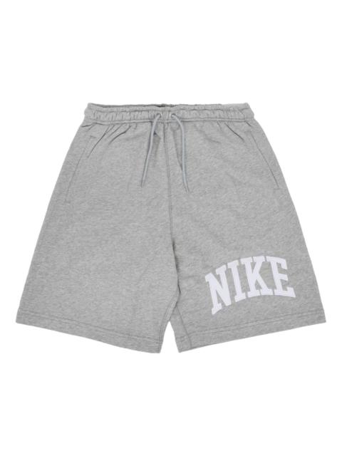 Nike Nike Sportswear Club French Terry Shorts Asia Sizing 'Grey White' FQ4093-063
